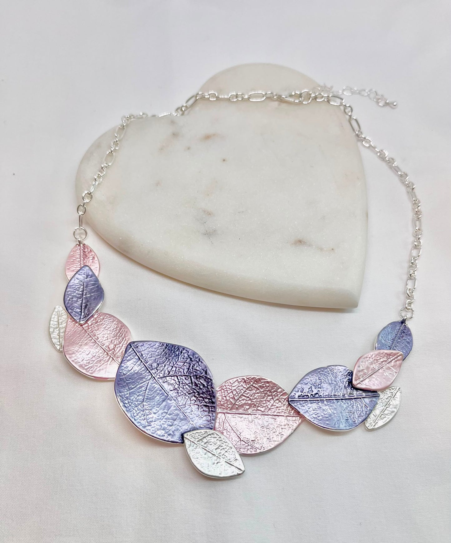 The Pastel Leaf Necklace