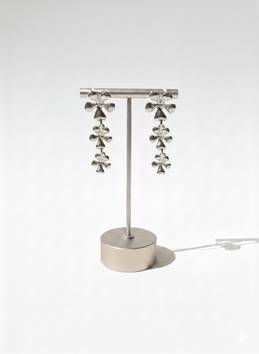 Gilded Bloom Cascades Earrings