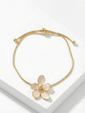 The Ivory Magnolia Slider Bracelet