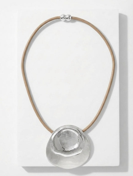 The Modernist Lunar Necklace