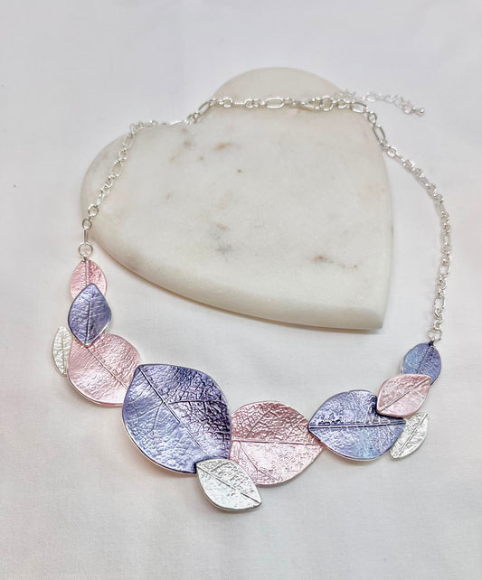 The Pastel Leaf Necklace