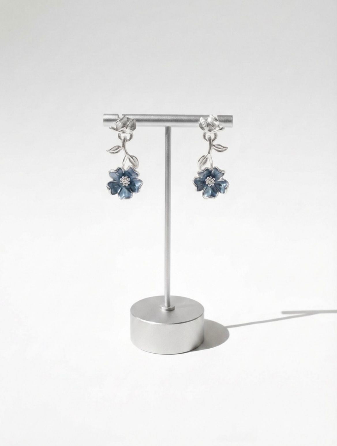 The Sapphire Bloom Drops Earrings