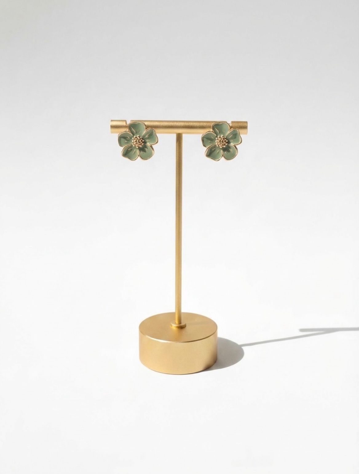 The Sparkling Bloom Floral Earrings
