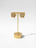 The Sunburst Floral Earrings