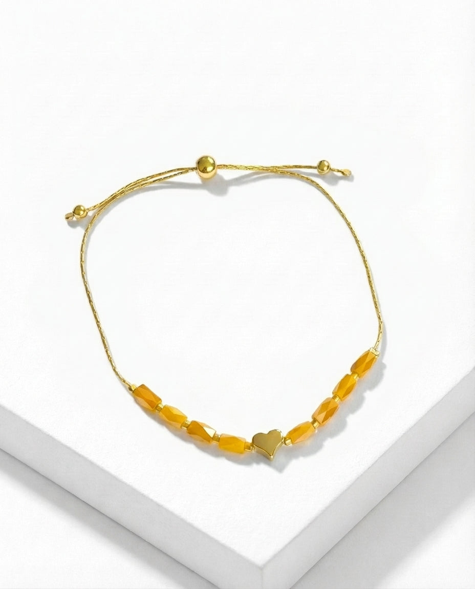 The Sweetheart Honey Slider Bracelet