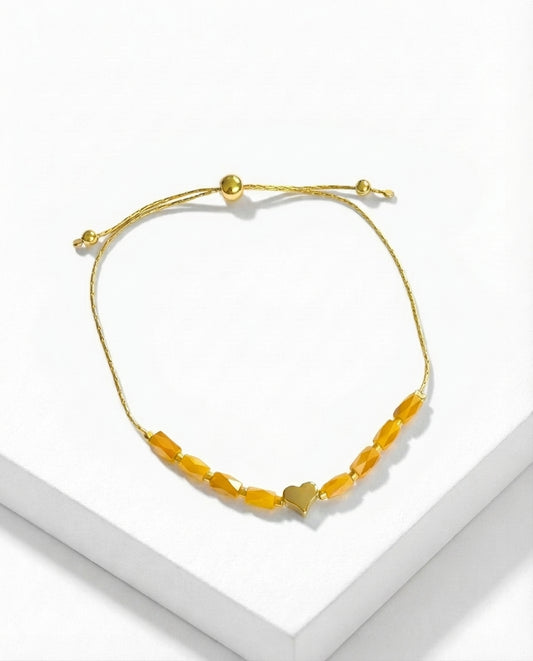 The Sweetheart Honey Slider Bracelet