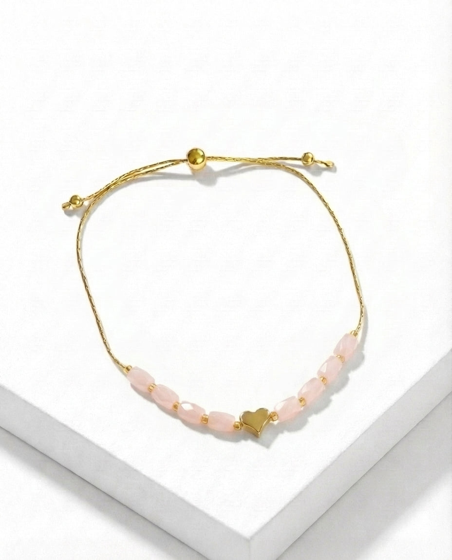 The Sweetheart Pastel Bead Bracelet