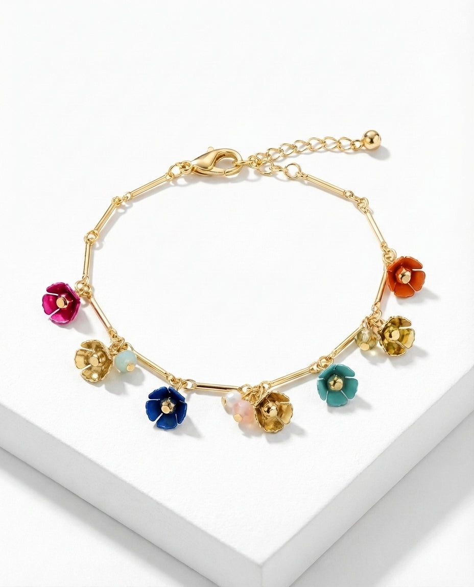 The Wildflower Rainbow Bracelet