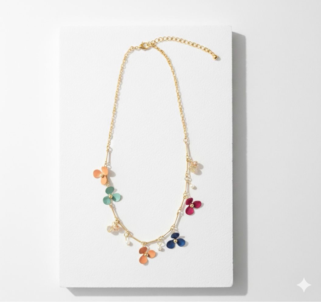 The Wildflower Rainbow Necklace